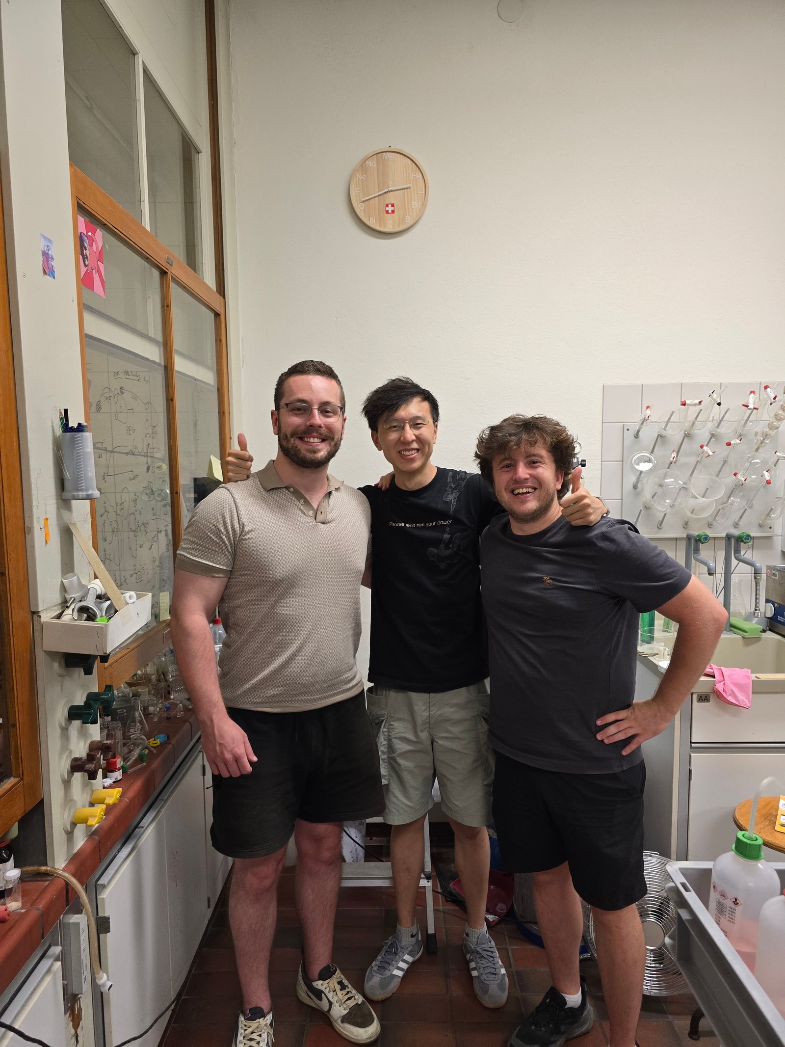 The Olivieri group in the lab